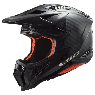 LS2 MX703 X-FORCE-06 CARBON-6K off-road helma lesklá-černá vel.3XL
